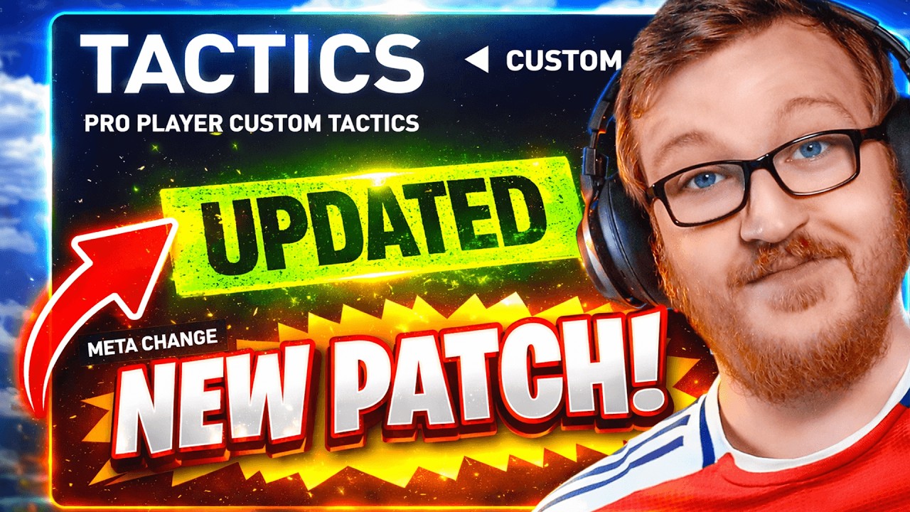 Эта НОВАЯ тактика в PATCH просто НЕВЕРОЯТНО ХОРОША... FC26 Лучшая мета-тактика