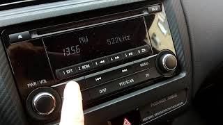 Настройка радио Mitsubishi asx