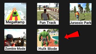 NEW HULK MODE UPDATE IN INDIAN BIKES DRIVING 3D GAMEPLAY