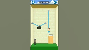 Rescue Cut Game Stage Level-19 #shorts #viral #ytshorts #tiktok #trending