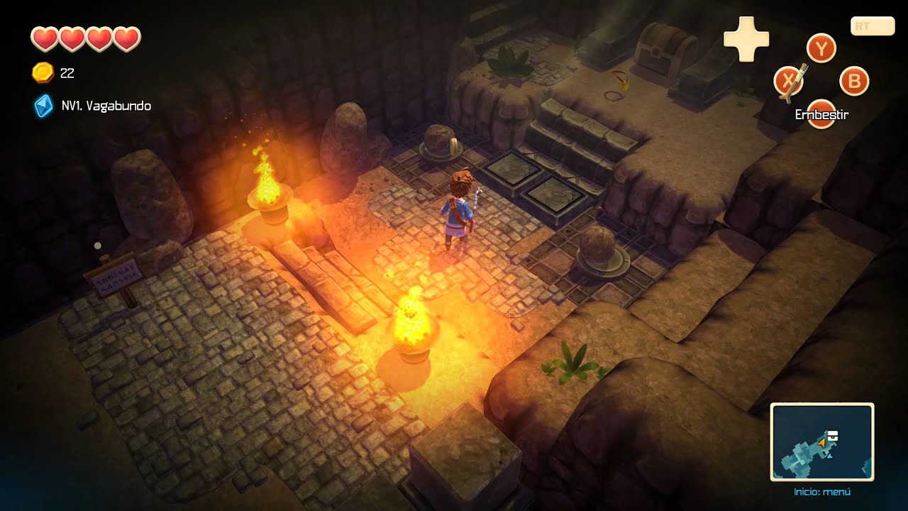 Oceanhorn как спуститься в колодец