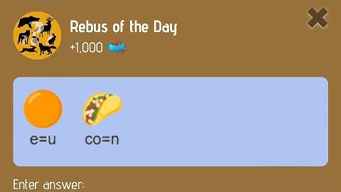Rebus Of The Day Zoo 17 December | Zoo Rebus Of The Day | Rebus Of The Day Code Zoo