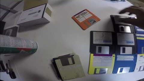 Ensoniq Mirage floppy preview