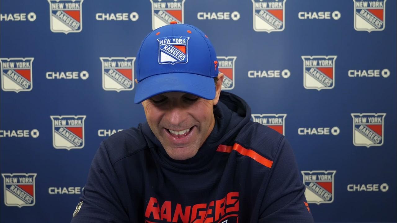 Coach Quinn Media Availability April 26th New York Rangers YouTube