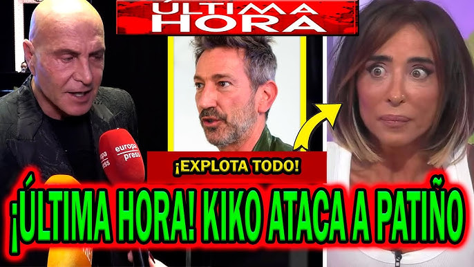 💥¡EXPLOTA TODO! KIKO MATAMOROS EXPLOTA CONTRA MARÍA PATIÑO POR SU ABANDONO  DE NO SOMOS NADIE
