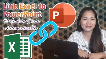 How to LINK Excel to Powerpoint to Update Data Automatically |Gets Hobbies