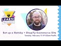 Set Up a New Gatsby + Shopify Ecommerce Site — Learn With Jason