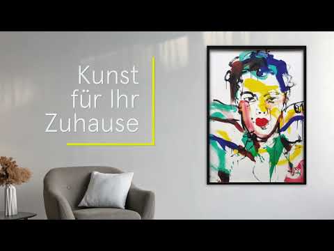 Video: Große, zeitgenössische Kunst für Ihr Zuhause