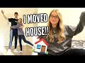 I MOVED HOUSE!! Packing up + first day in the new house