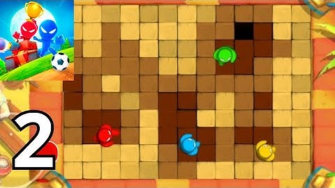 Stickman Party Gameplay Walkthrough Part 1 (iOS, Android)