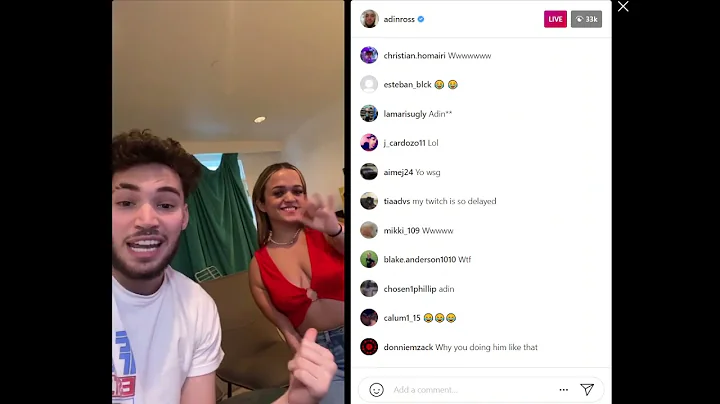 Adin Ross Setting Up IShowSpeed on Blind Date with Dwarf (IG LIVE 9/14/21)