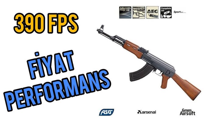 ASG Arsenal SA M7 Airsoft AK-47 Review  SaltyOldGamer Airsoft Review 