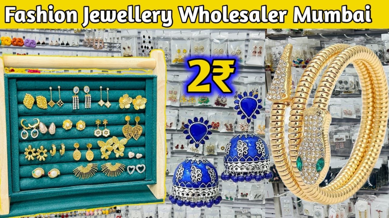 Anti Tarnish Jewellery Wholesaler in Mumbai Zaveri Bazar | Fashion Jewellery Wholesale Market Mumbai