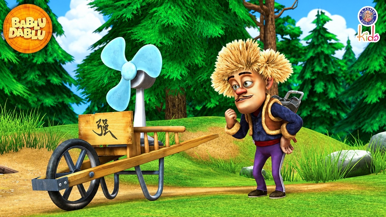लक्खा ने मंगवाया फैन | Lakkha Ordered Fan | Bablu Dablu Cartoon | Boonie Bears Compilation