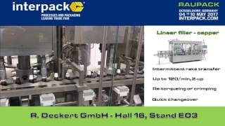 Raupack Pharma Packaging Machines @ Interpack 2017