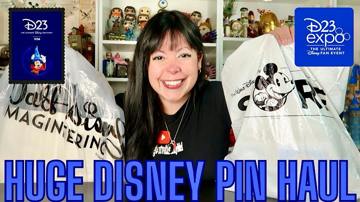 HUGE DISNEY PIN HAUL FROM D23 EXPO! | August 2024✨