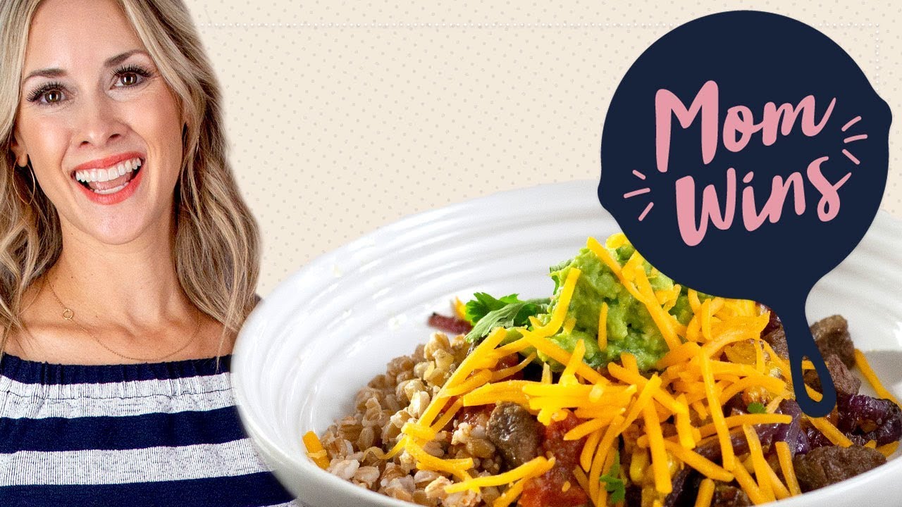 Burrito Grain Bowls with Bev Weidner | Mom Wins | Food Network