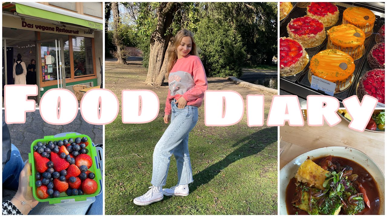 REALISTISCHES FOOD DIARY😋WAS ich WIRKLICH esse (+ Food Spots in München testen)🍺🥨