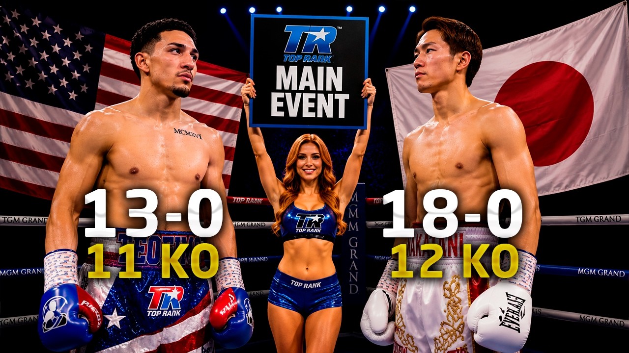 Teofimo Lopez (USA) vs Masayoshi Nakatani (Japan) - Fight Highlights