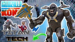 El Mecha Kong Del Monsterverse Godzilla X Kong - Titan Tech Transformer - Toy Shots 2025