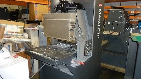 ecrm mako 2 ctp system for sale   Gab Supplies Ltd   2006