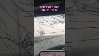 GORILLA HAIL and Panhandle Magic! Time for a new windshield in Amarillo.