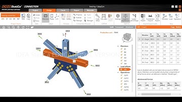 IDEA StatiCa: tutorial-10: Bracing  connections (Type-1)