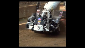 WILD 4 engine Nitro RC Modified Pulling Tractor.