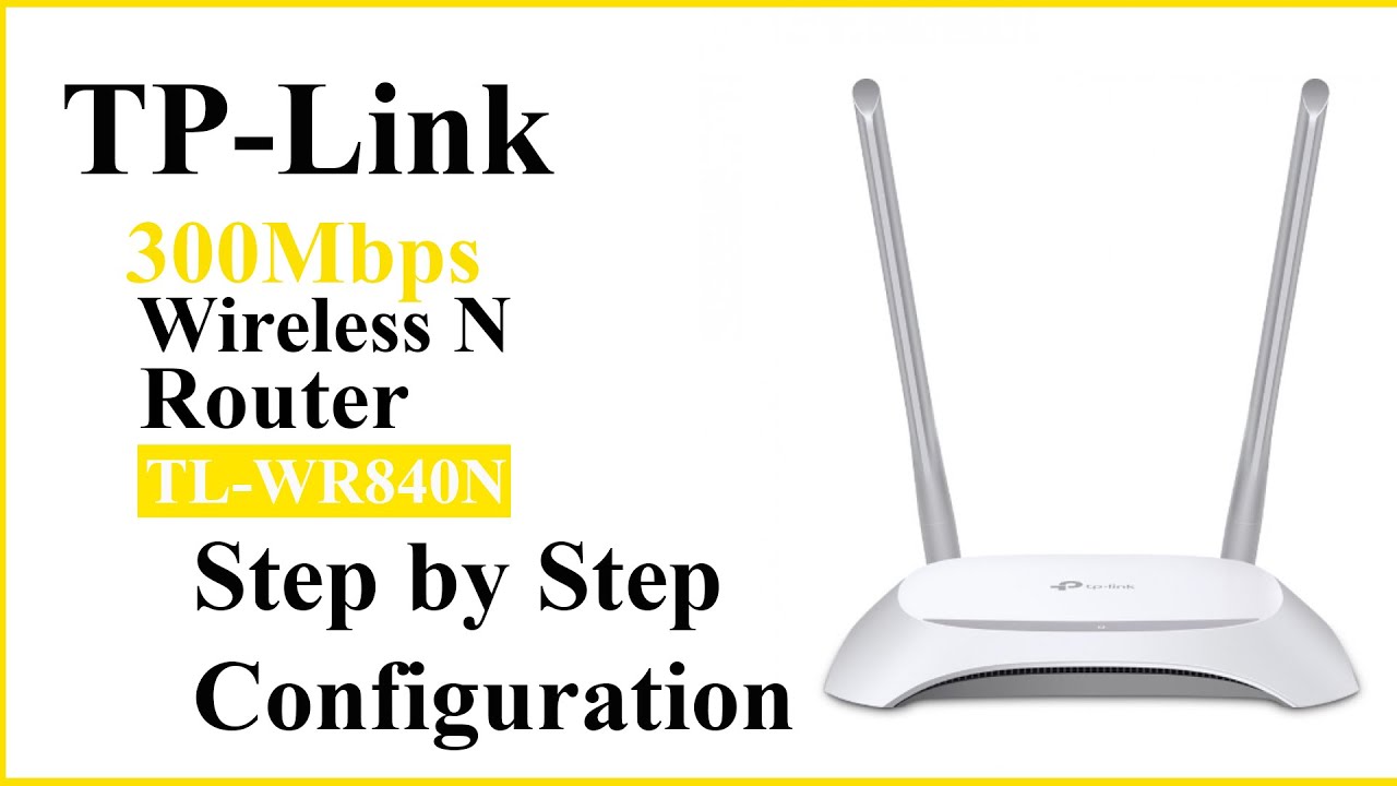 TP-link WR840N 300Mbps Wireless N Speed N300 TL-WR840N Wi-Fi WiFi Router |  Access Point Mode | Range Extender mode | WISP Mode | Parental Controls 