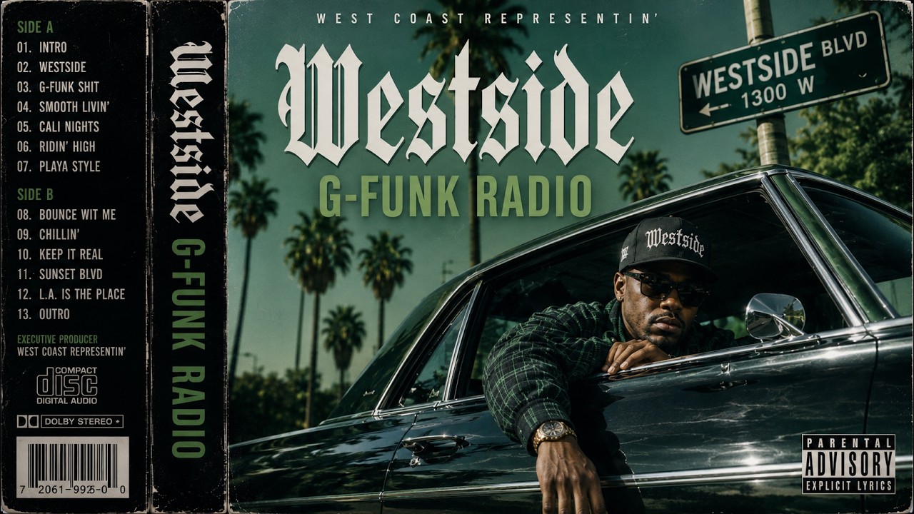 Trell Mix g-rap g-funk g-luv grap OG盤 G-FUNK Mix Vol. 2 🌴 Sunday Cruise & Backyard BBQ Vibes | Old