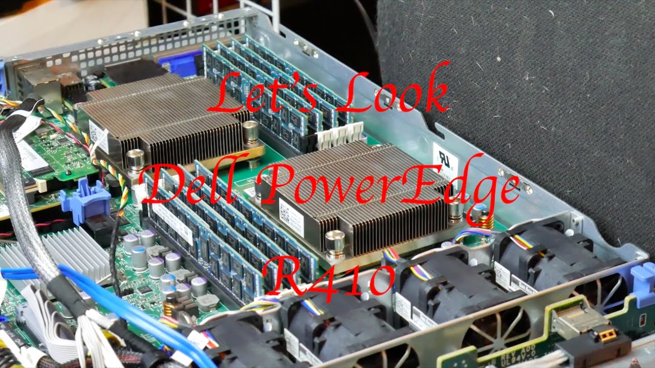 Let's Look - Dell PowerEdge R410 - My New 1U Beauty