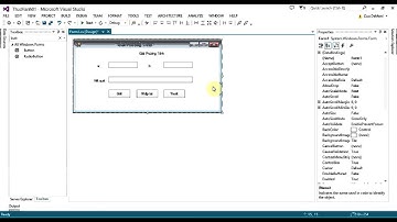 Bài 01 - Label, Textbox, Button trong C#