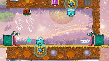 Snail Bob Space walkthrough Clips HD level 7