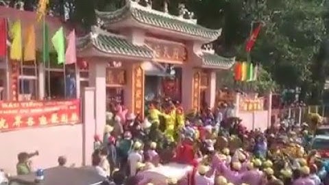 lể hội rước cộ bà dầu tiếng năm 2016