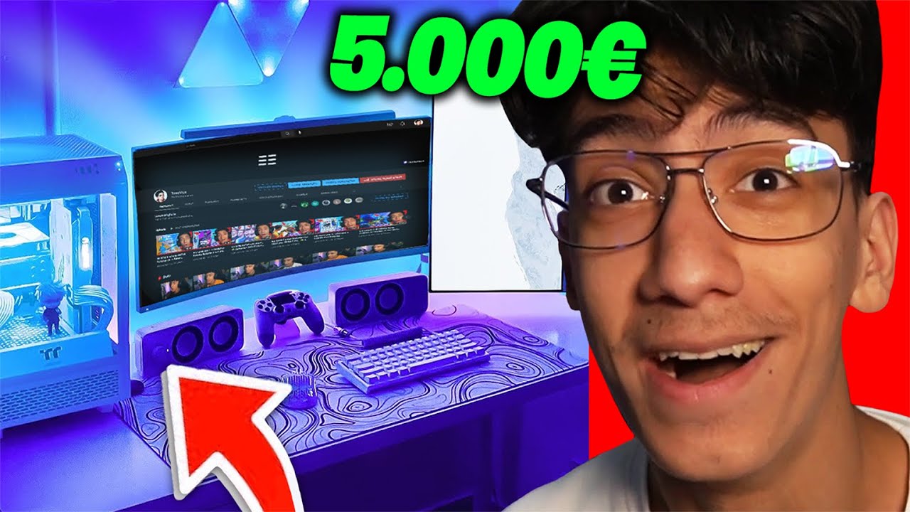 17 jähriger baut 10.000€ Gaming Setup