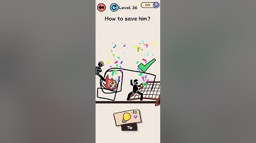 Draw Save Stickman Puzzle Level 31 to 40 Gameplay Solutions Android/iOS