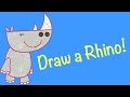 How To Draw A Rhino