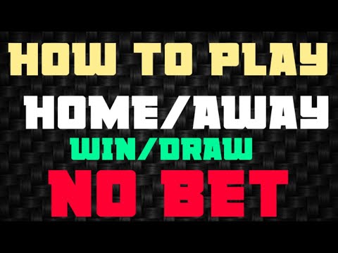 HOW TO PLAY HOME/AWAY NO BET, SINGLE BET STAKER, SURE PREDICTIONS, SPORTY  BET