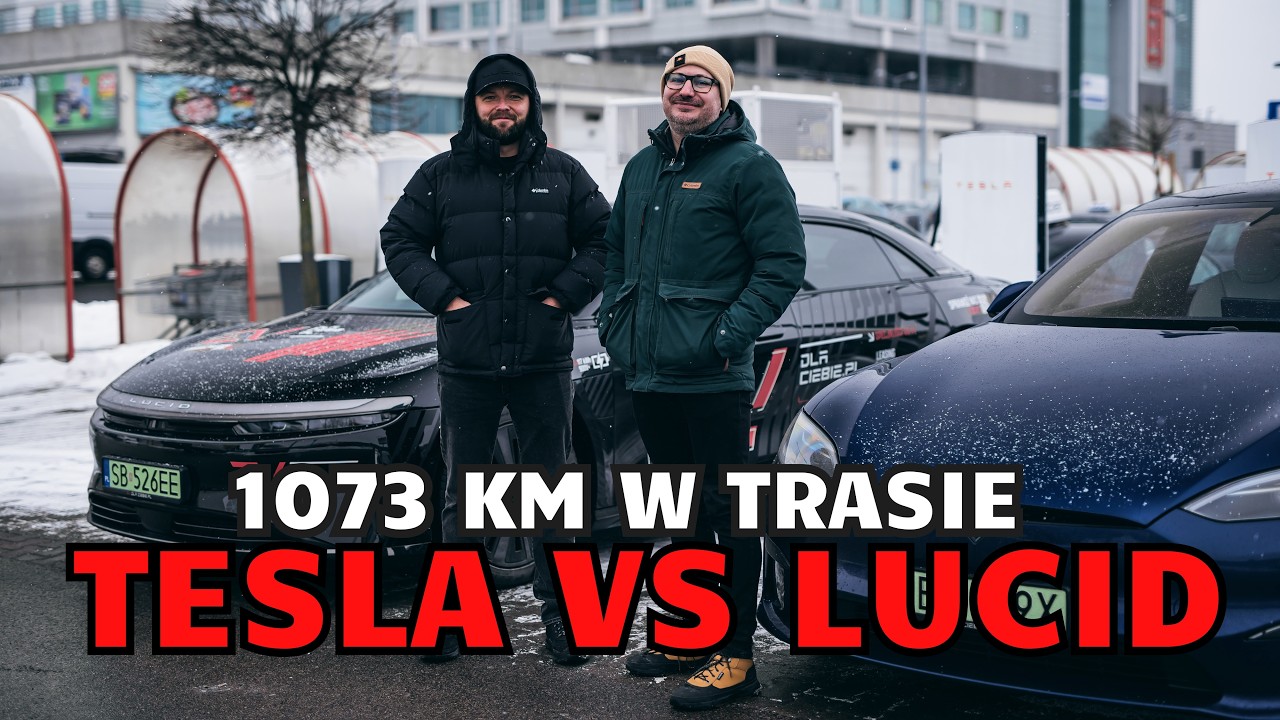 1073 km w zimie. Tesla vs Król zasięgu – kto naprawdę wygrał? ❄️