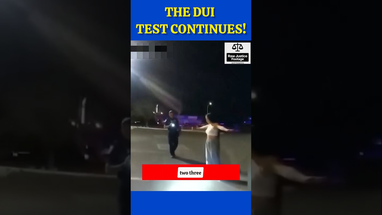 The DUI Test Continues! 