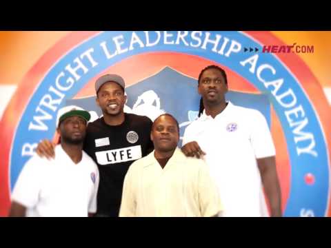B. Wright Leadership Academy: Haslem Laptop Giveaway