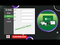 Excel VBA UserForm | Animated Menu | Advanced Excel