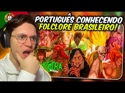 ME SURPREENDEU! | Lendas - Folclore Brasileiro / Funkeira de Konoha | TUGA REACT