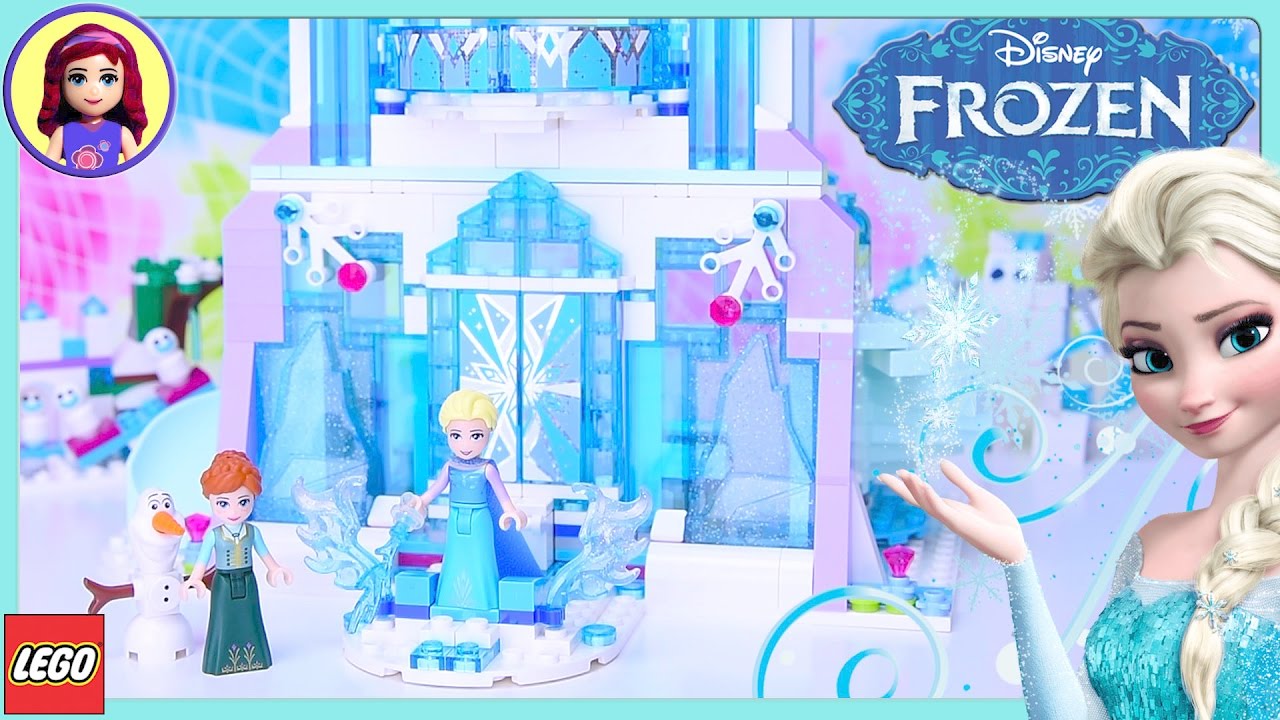⁣LEGO Elsa's Magical Ice Palace Disney Princess Speed Build Silly Play Review - Kids Toys