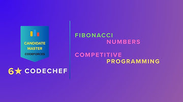 Fibonacci Numbers | Number Theory for Competitive Programming