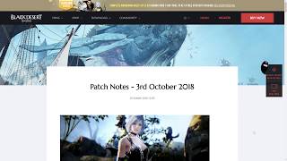 [BDO] Patch Notes - f2p, Grana Nerf, and Node War Changes 3.10.18