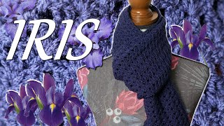 Tuto Echarpe Iris Au Point Iris Au Crochet