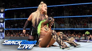Naomi \& Becky Lynch vs. Natalya \& Carmella: SmackDown LIVE, Aug. 1, 2017