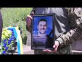 Прощання із загиблим жовтоводцем, головним сержантом Збройних сил України Сергієм Прокопцем