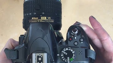 How To Adjust F-STOP, SHUTTER SPEED & ISO — NIKON D3300